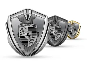 Porsche Insignias de Logo Coche de Lujo Diseño Deportivo Brillo